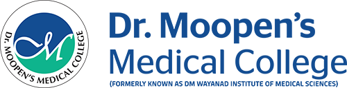 Dr. Moopens Medcal College logo